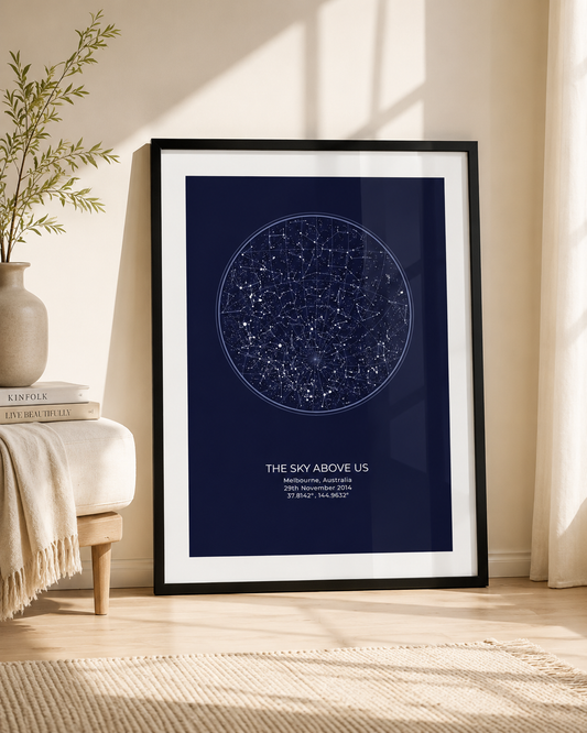 Star Map Print