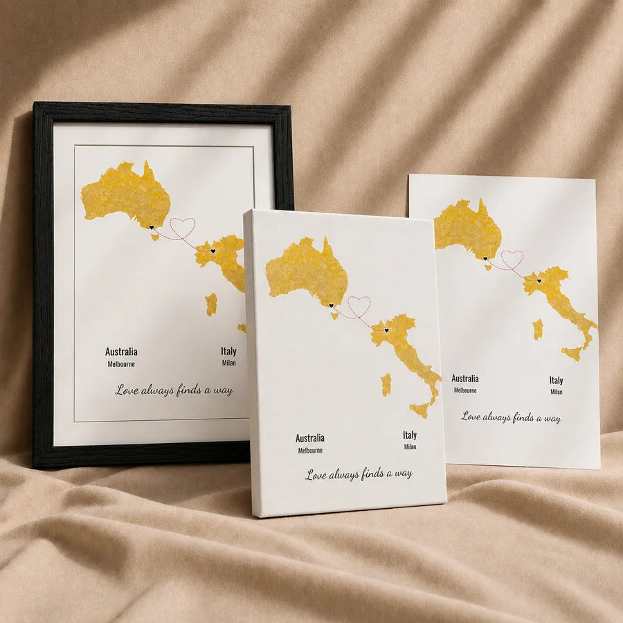 Poster, framed and canvas journey prints
